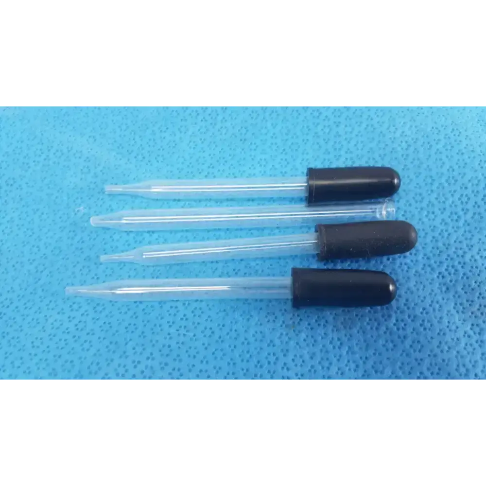 Amber Glass Bottle and Clear with 3 Dropper - Laboratory Bottles