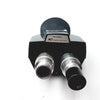 AMERICAN OPTICAL MICROSTAR 110/120 MICROSCOPE BINOCULAR HEAD WITH EYEPIECES