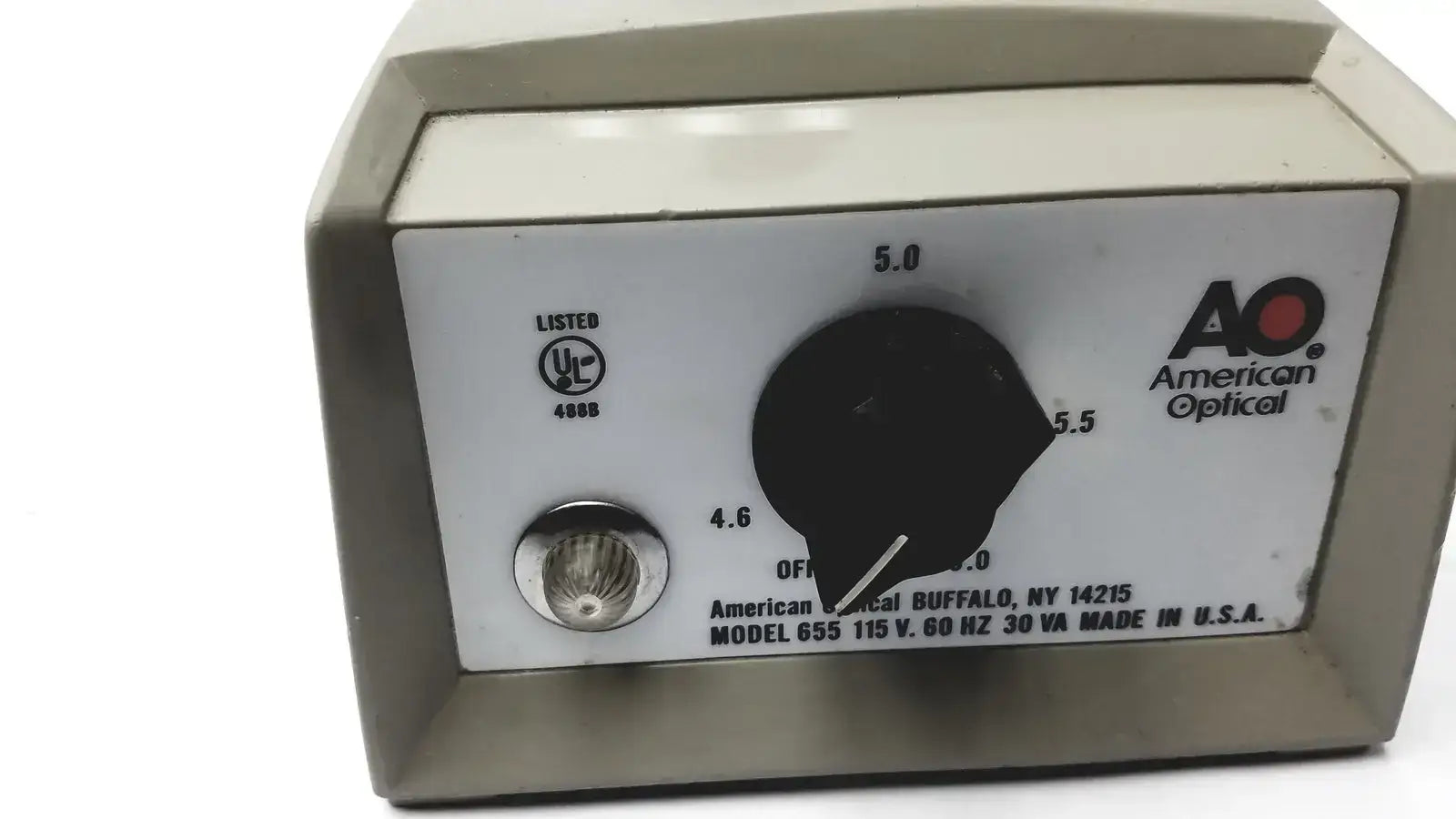 American Optical Model 655 115V 60HZ with Microscope Light Source Transformer