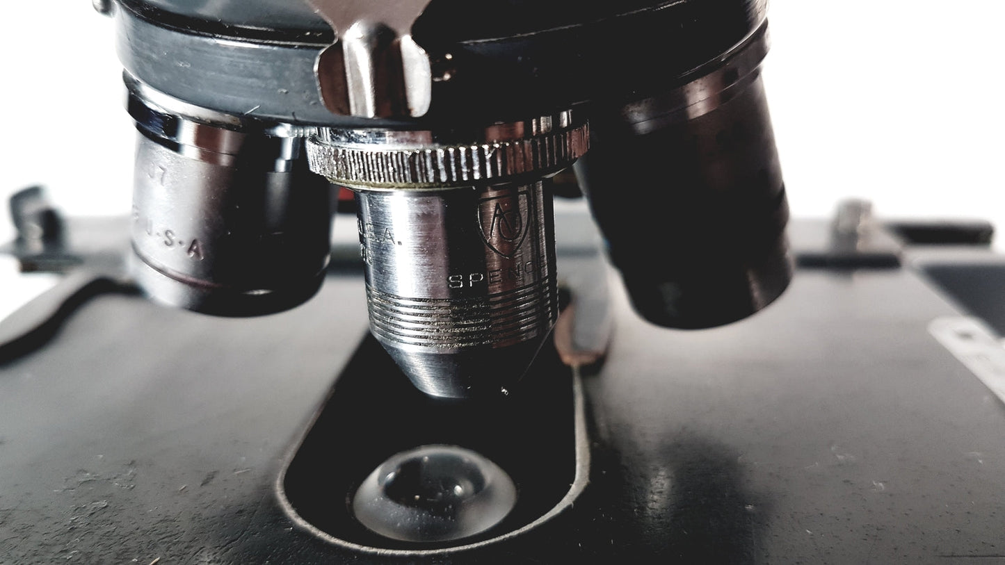 American Optical Spencer Microscope