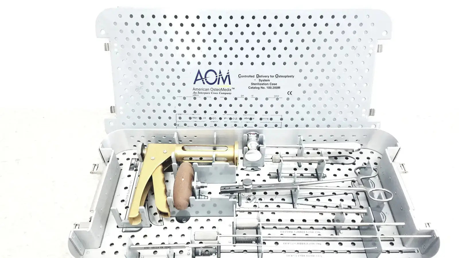 American OsteoMedix Sterilization Case 100.200M
