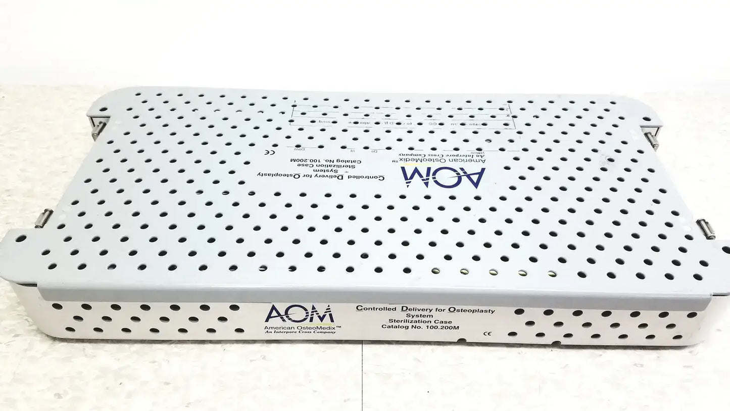 American OsteoMedix Sterilization Case 100.200M