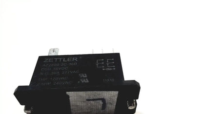 American Zettler AZ2800-2C-36D Relay Coil 30A 277VAC 36VDC