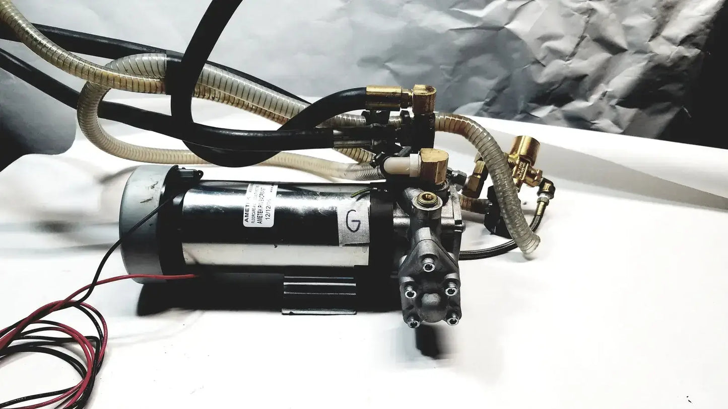 Ametek Floorcare and Special Motor B4CPM‑167 With Fat Pump IXP075 - Assembly