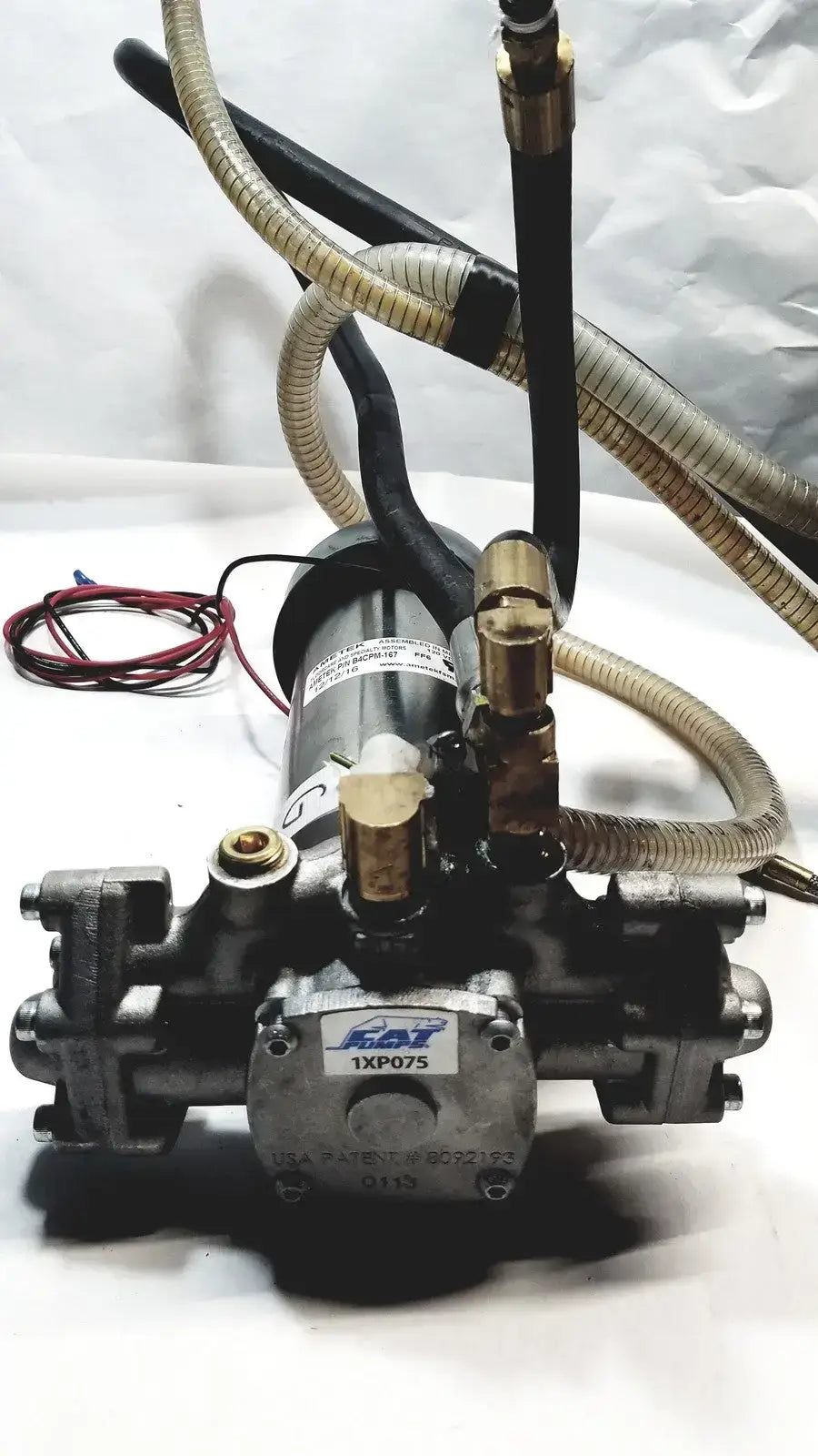 Ametek Floorcare and Special Motor B4CPM‑167 With Fat Pump IXP075 - Assembly