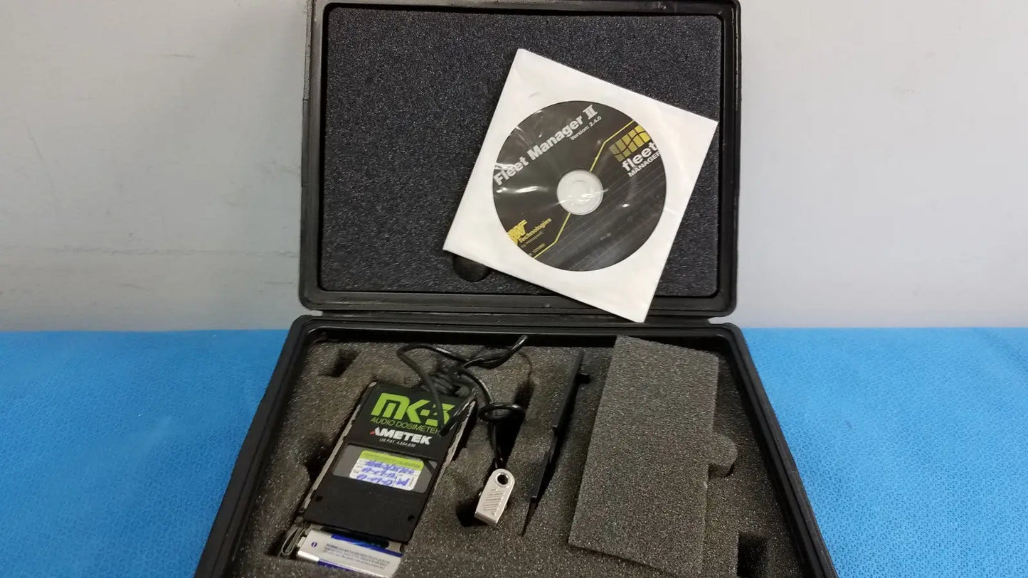 Ametek MK-3 Audio Dosimeter – Decibel Noise Sound Level Monitor
