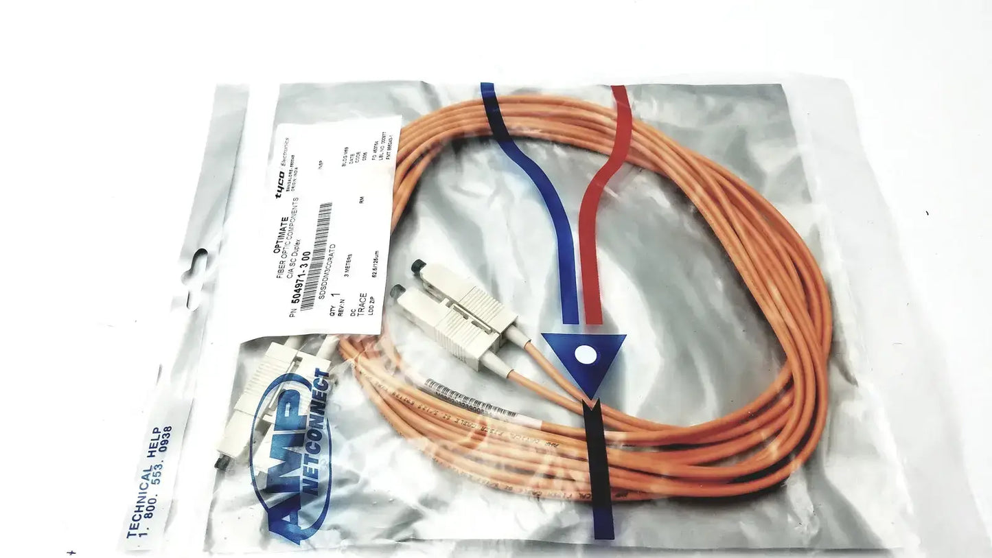 AMP Optimate Fiber Optic Components OF/A SC Duplex 504871-3-00 - Component