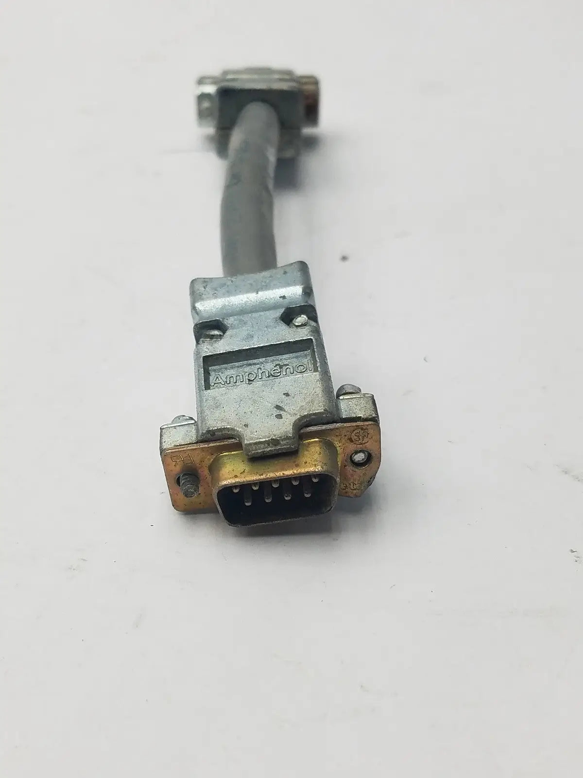 Amphenol 9-pin Male DB9 Connector Null Modem Cable - Serial Communication