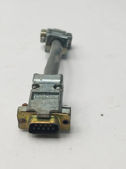 Amphenol 9-pin Male DB9 Connector Null Modem Cable - Serial Communication