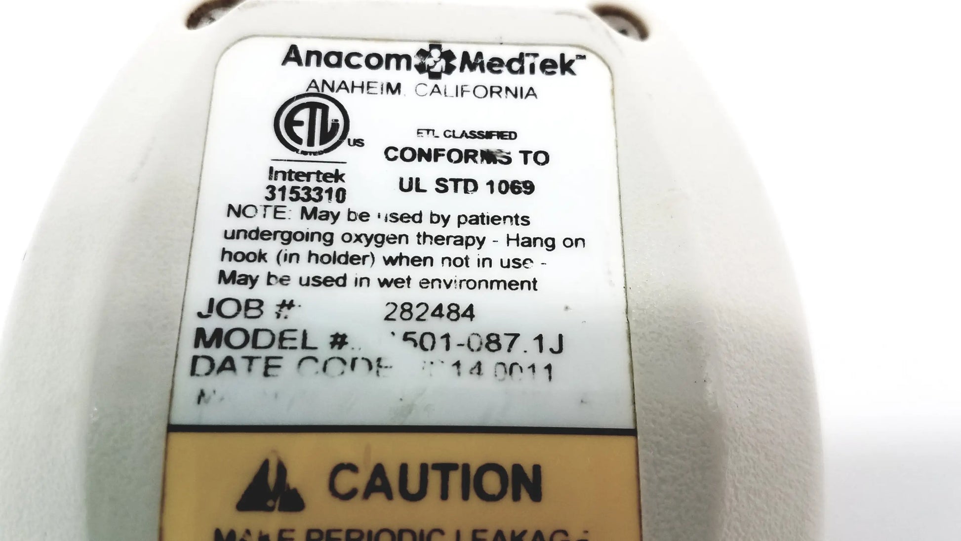 Anacom Medtek Direct Digital Nurse Call Remote