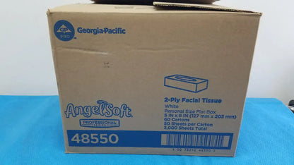 Angel Soft Professional Facial Tissue White 2-Ply - 40550