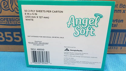 Angel Soft Professional Facial Tissue White 2-Ply - 40550
