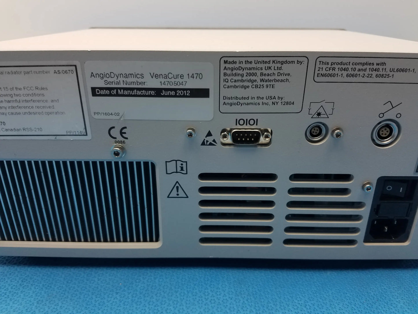 AngioDynamics Venacure 1470 Surgical Laser - Surgical/Endovenous System