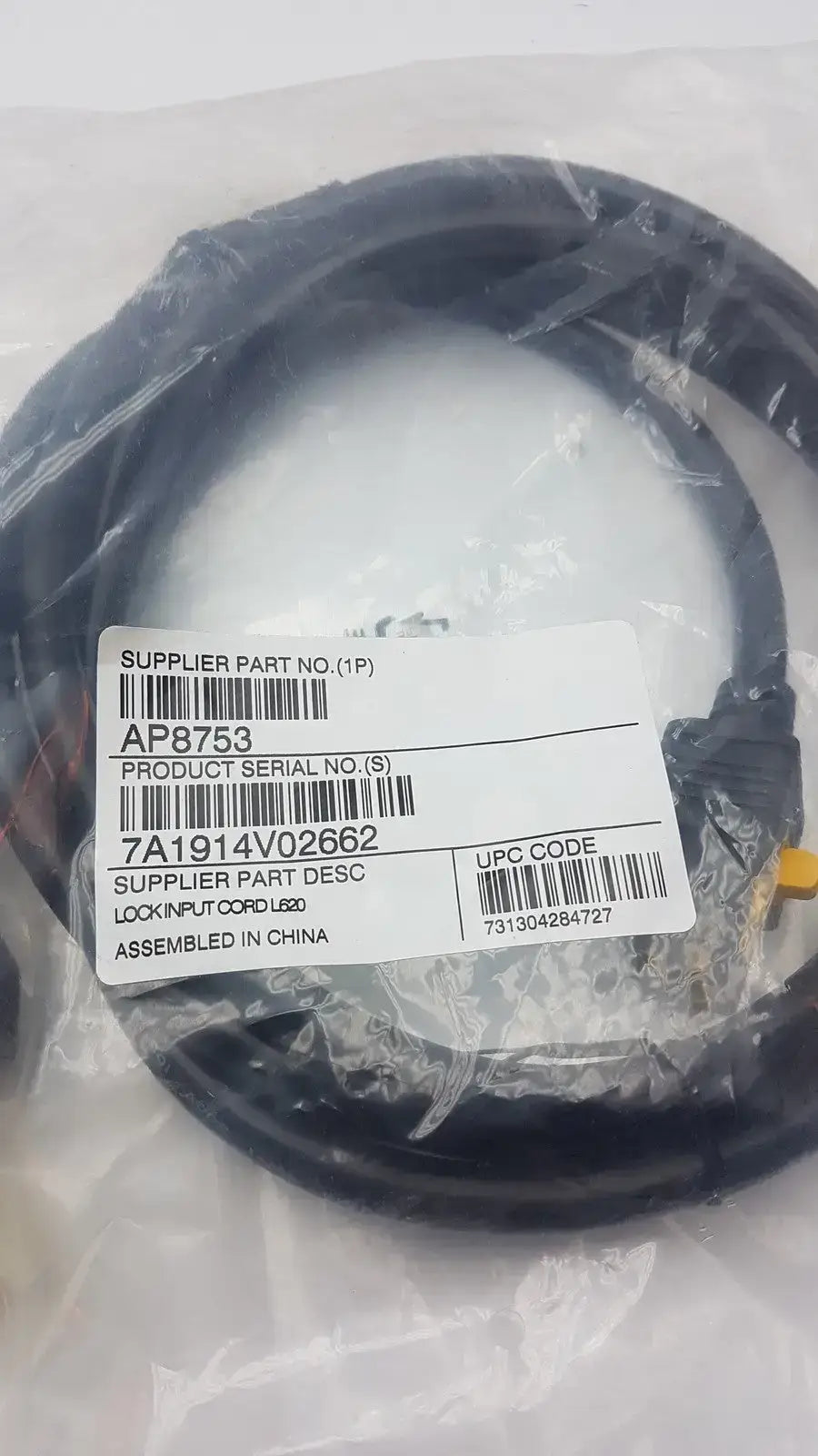 APC By Schneider Electric AP8753 Power Cord Locking C19 To L6-20P 3.0M