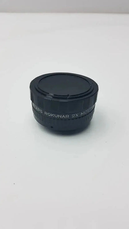 Black plastic aps rokunar 2x mc4 auto tele converter lens attachment for enhanced zoom photography