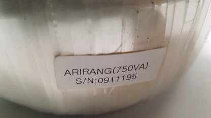 Arirang 750VA S/N 0911195 Transformer