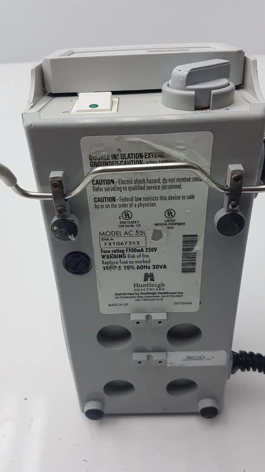 ARJO HUNTLEIGH AC550 Flowtron Excel PUMP - Compression Therapy Pump