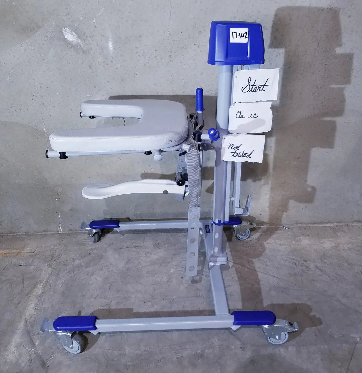 Arjo Huntleigh Power Electric Walker Lift Ambulatory Support - Untested - Patient