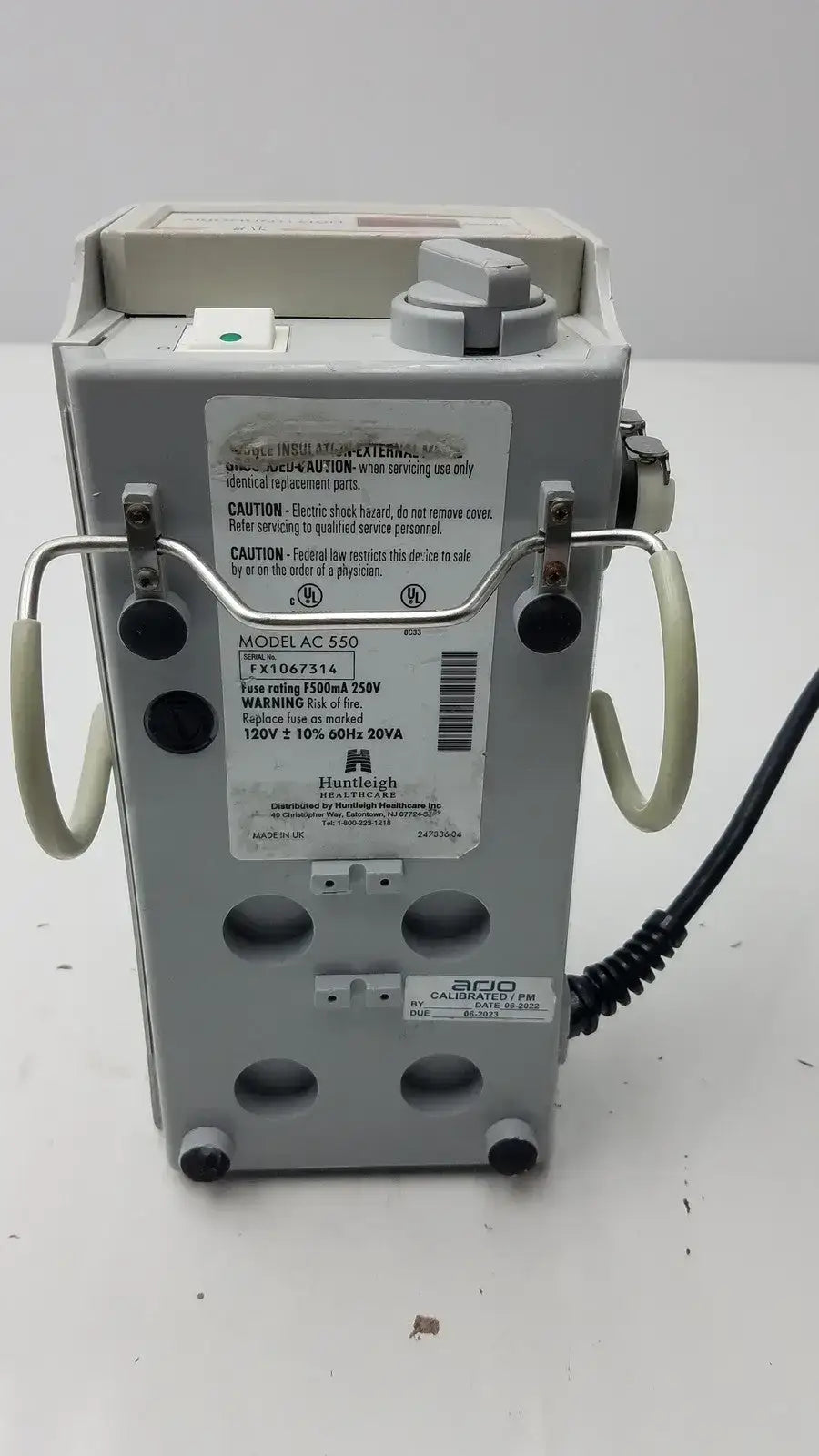 Arjohuntleigh Flowtron Excel AC 550 - Medical Equipment Part