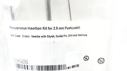 Arthrex REF AR-1923PK Kit for 2.9mm PushLock - Surgical Implant