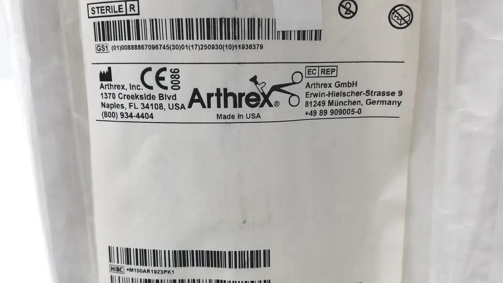 Arthrex REF AR-1923PK Kit for 2.9mm PushLock - Surgical Implant