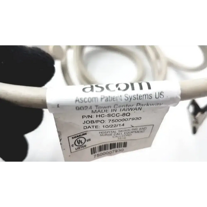 Ascom HC-SCC-8Q Patient Nurse Call Cord