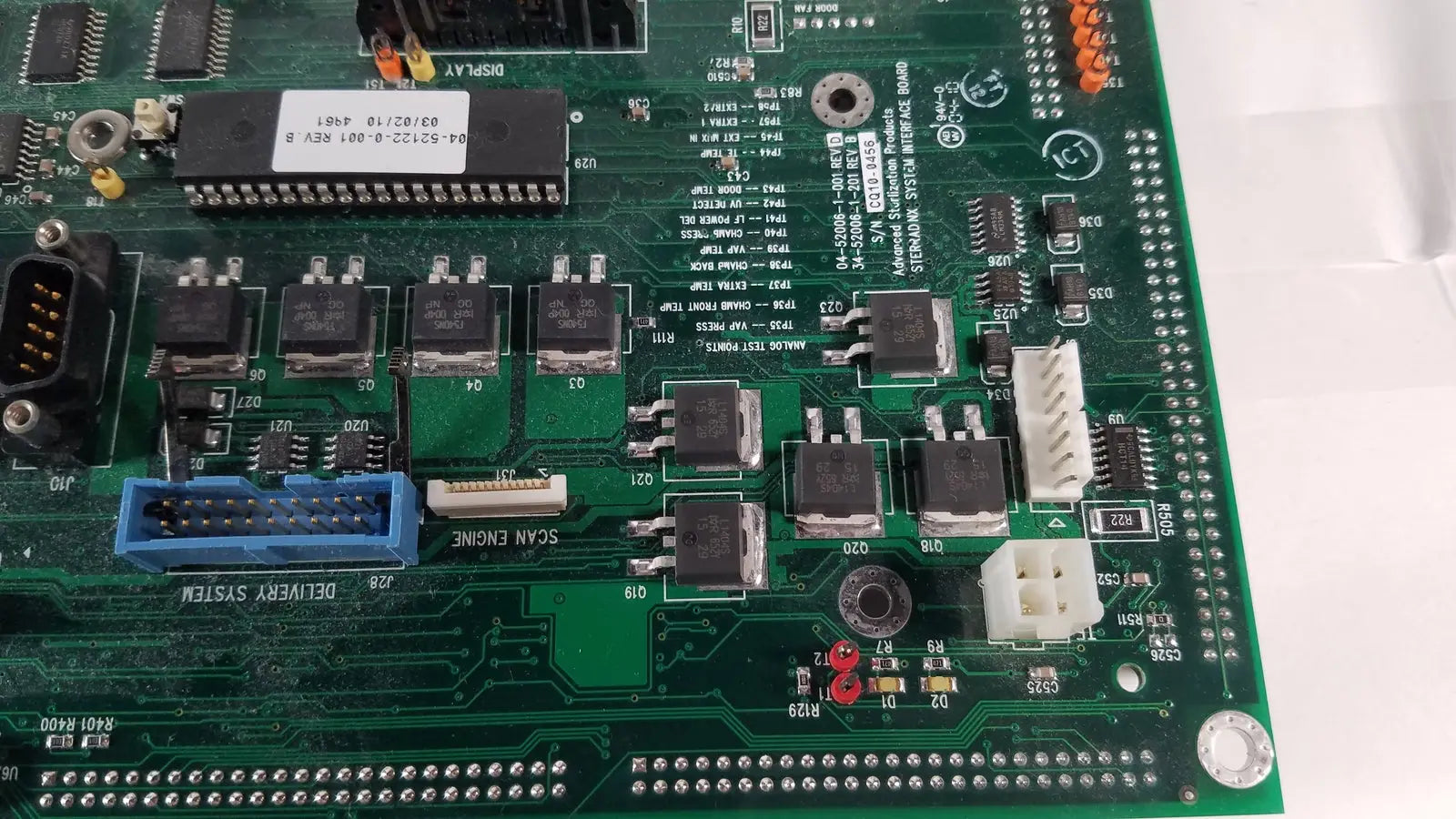 ASP Sterrad NX Sterilizer Universal Control Boards Assy 34-52006-1-201 - Board Assembly