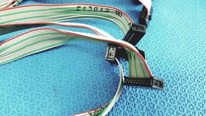 AWM Ribbon Cable Set Flat Multi-Pin IDC Connector - Assembly