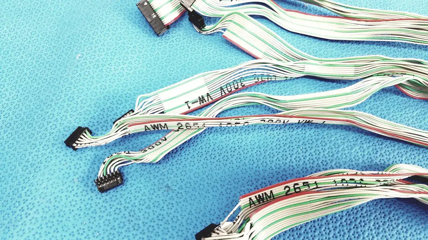 AWM Ribbon Cable Set Flat Multi-Pin IDC Connector - Assembly