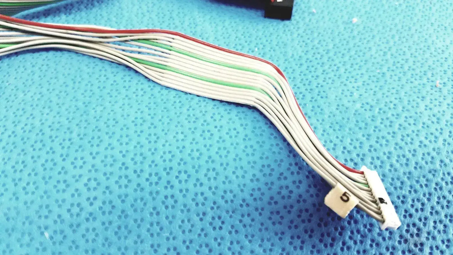 AWM Ribbon Cable Set Flat Multi-Pin IDC Connector - Assembly
