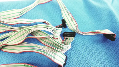 AWM Ribbon Cable Set Flat Multi-Pin IDC Connector - Assembly