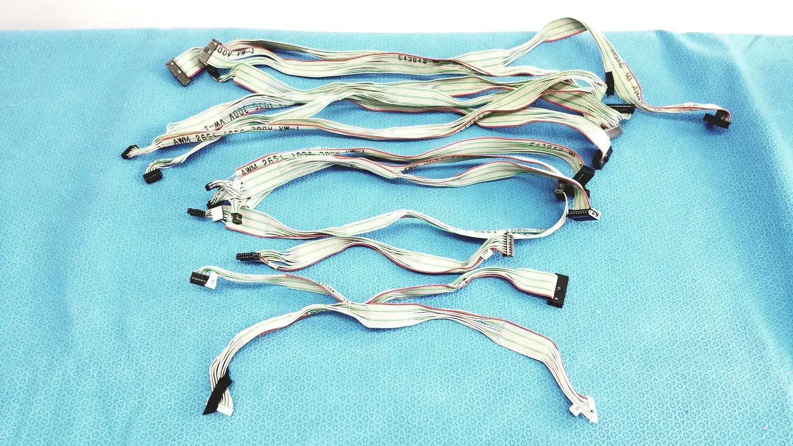 AWM Ribbon Cable Set Flat Multi-Pin IDC Connector - Assembly