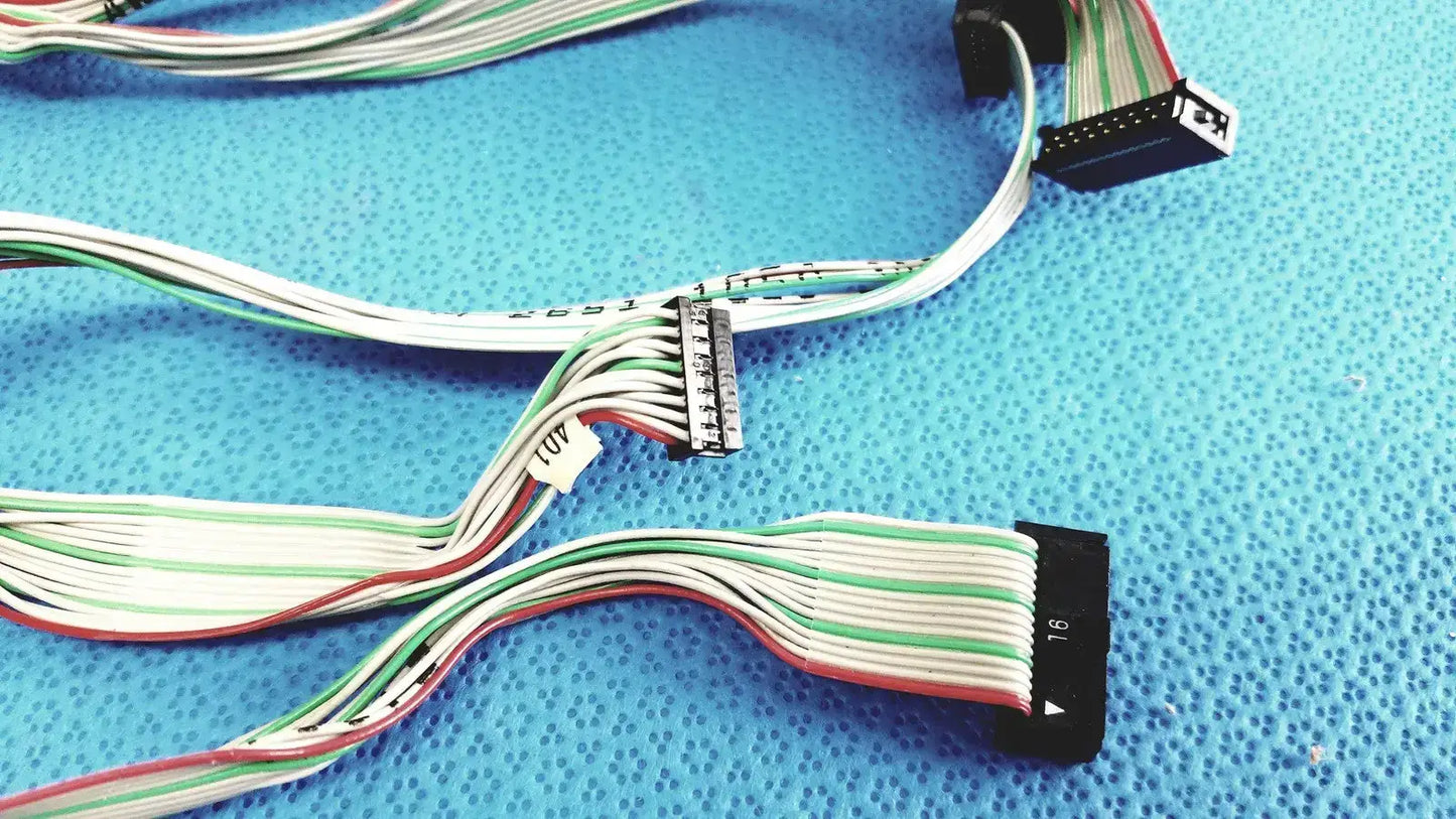 AWM Ribbon Cable Set Flat Multi-Pin IDC Connector - Assembly