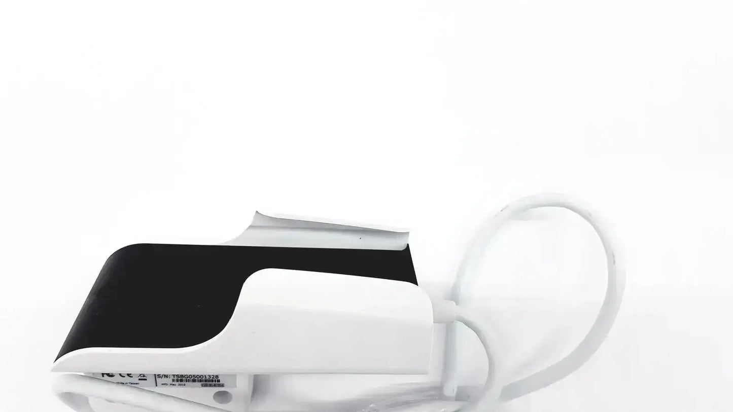 White and black blood pressure monitor with sleek modern design for barco hs000aipcba1 jao handset receiver use