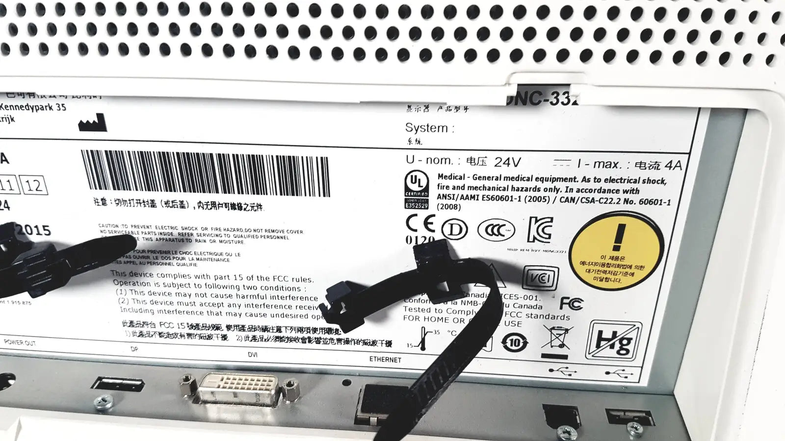 Barco Nio MDNC 3321 3MP 21’’ Color General Radiology Display (K9300323A)