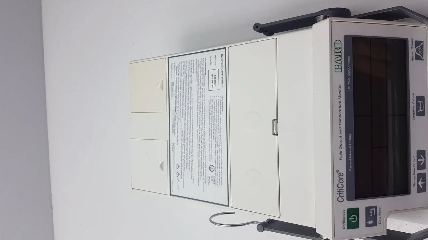 BARD CritiCore Fluid Output and Temperature Monitor Model 000002N