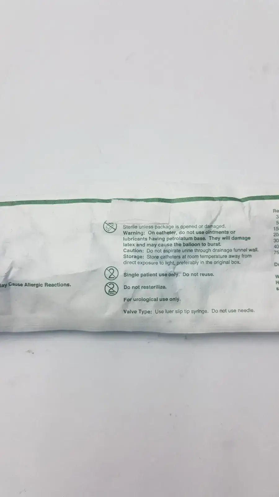 Bard Ref 0166L24 24FR 30cc - Foley Catheter