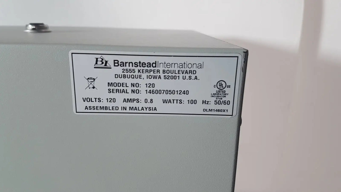 Barnstead/Lab-Line Model 120 Compact Benchtop Incubator - Laboratory