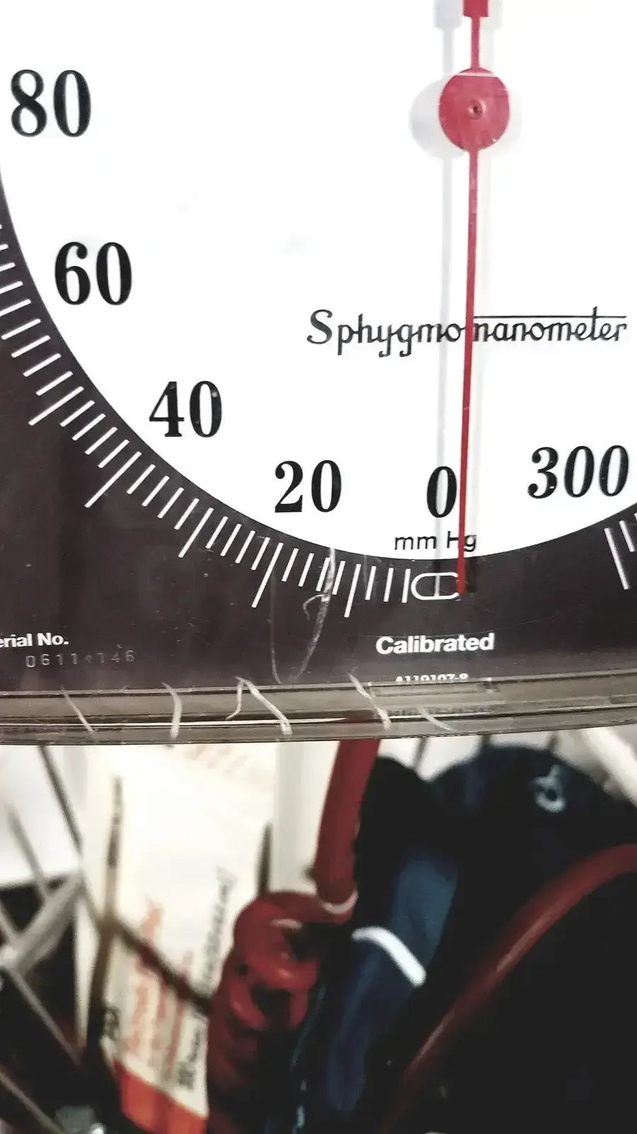 Baum Baumanometer Roll By Aneroid Sphygmomanometer Mobile Blood Pressure Unit
