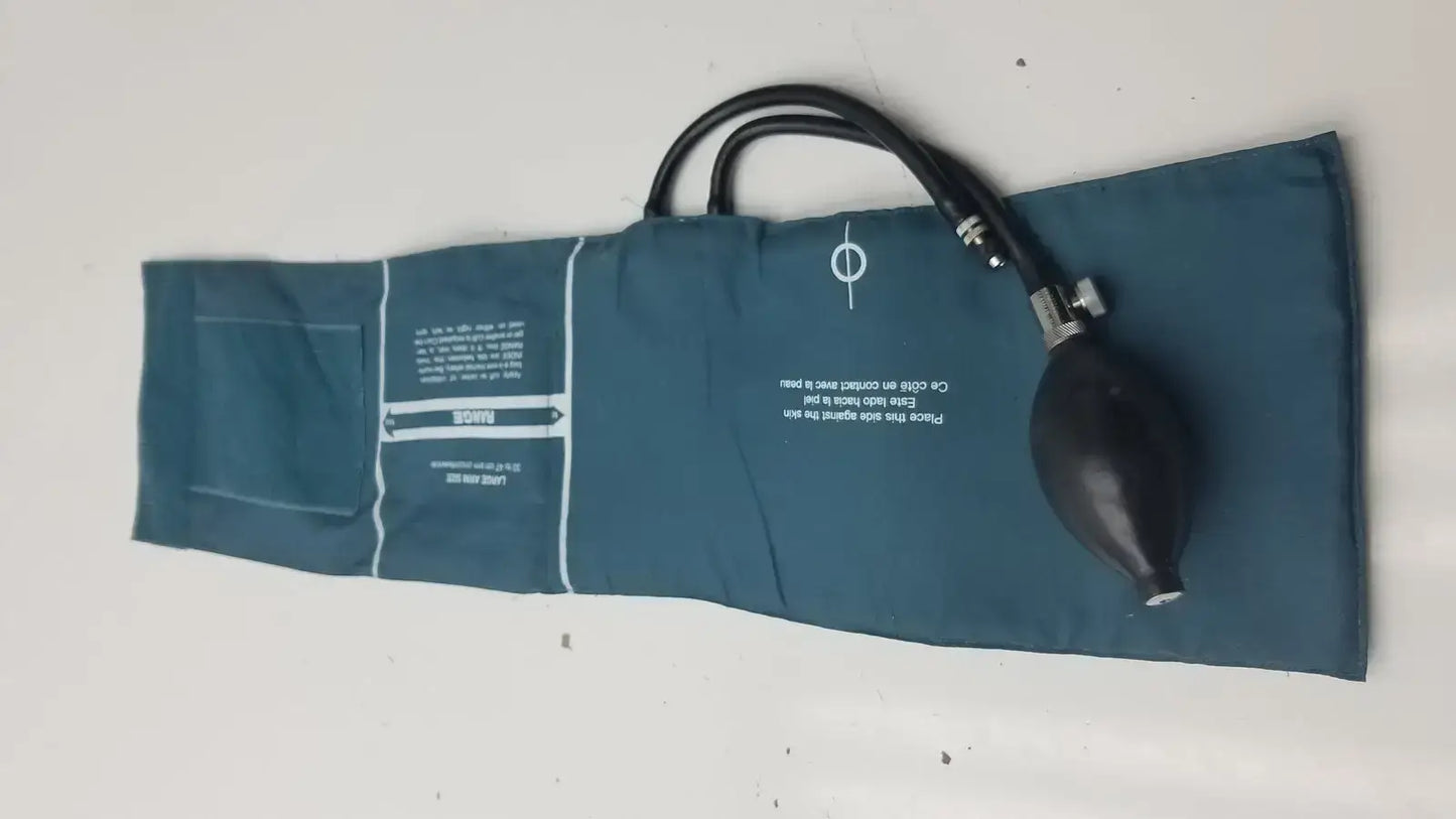 Baumanometer Calibrated V-Lok Cuff Large Arm Size Range 22 to 47 cm - Blood Pressure