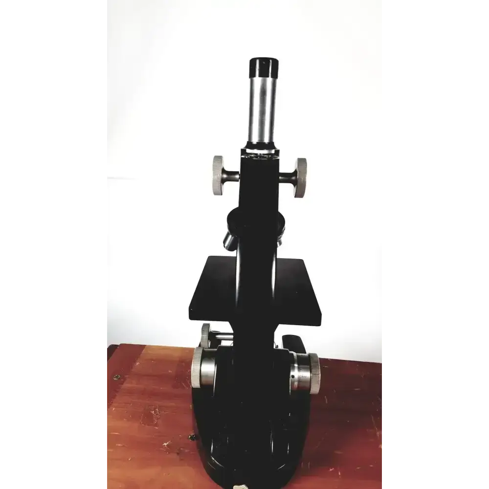 Bausch & Lomb Optical Co. Microscope in Wood Eimer