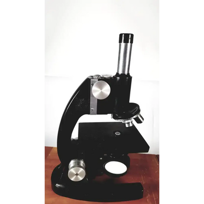 Bausch & Lomb Optical Co. Microscope in Wood Eimer
