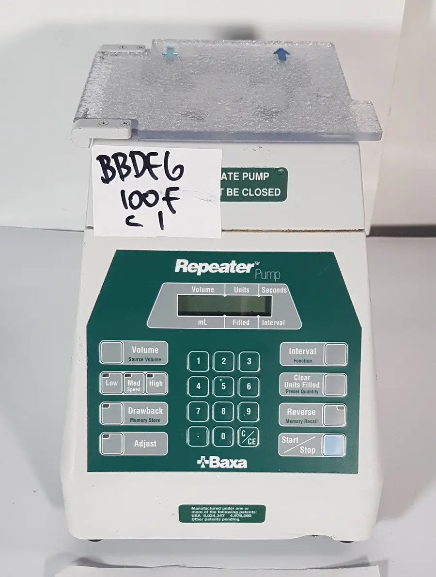 Baxa Repeater Pump - Pharmacy