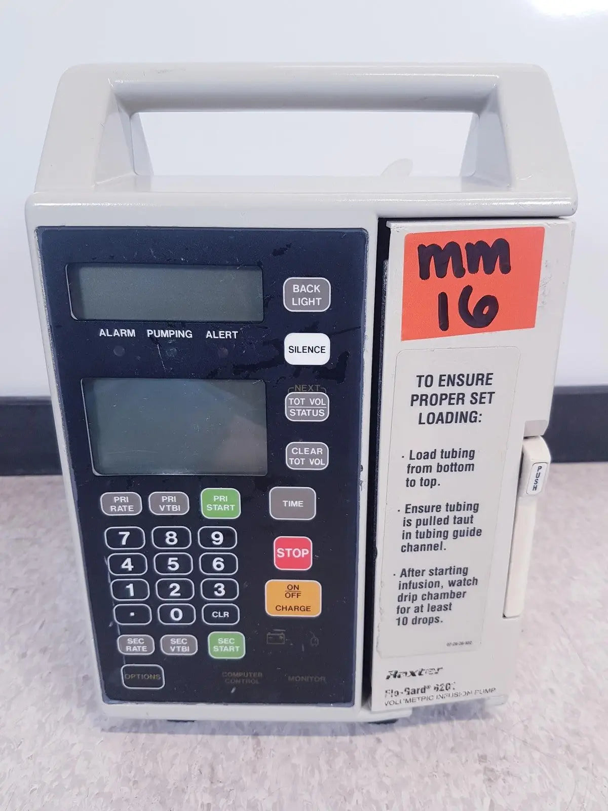 Baxter 2M8063 Flo-Gard 6201 Volumetric Infusiion Pump, AS-IS