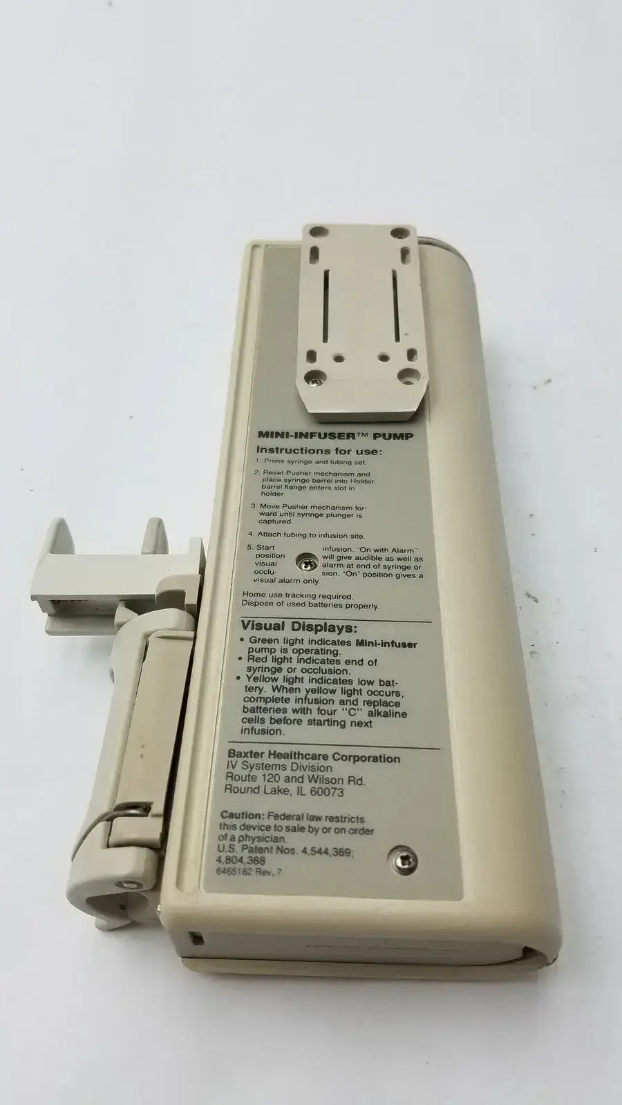 Baxter Mini-Infuser 150XL Infusiion Pump - Infusion