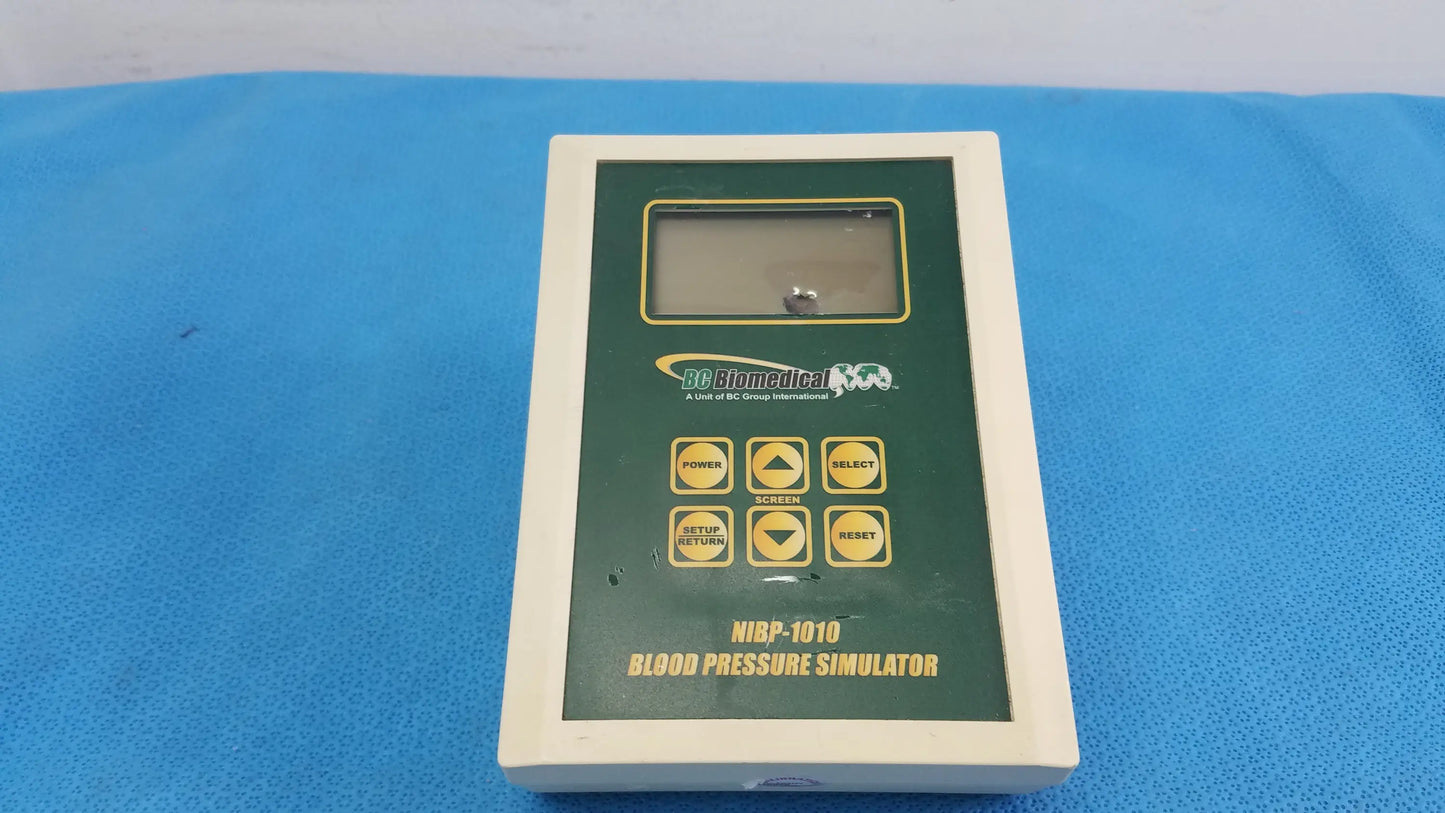 BC Biomedical NIBP-1010 Blood Pressure Simulator
