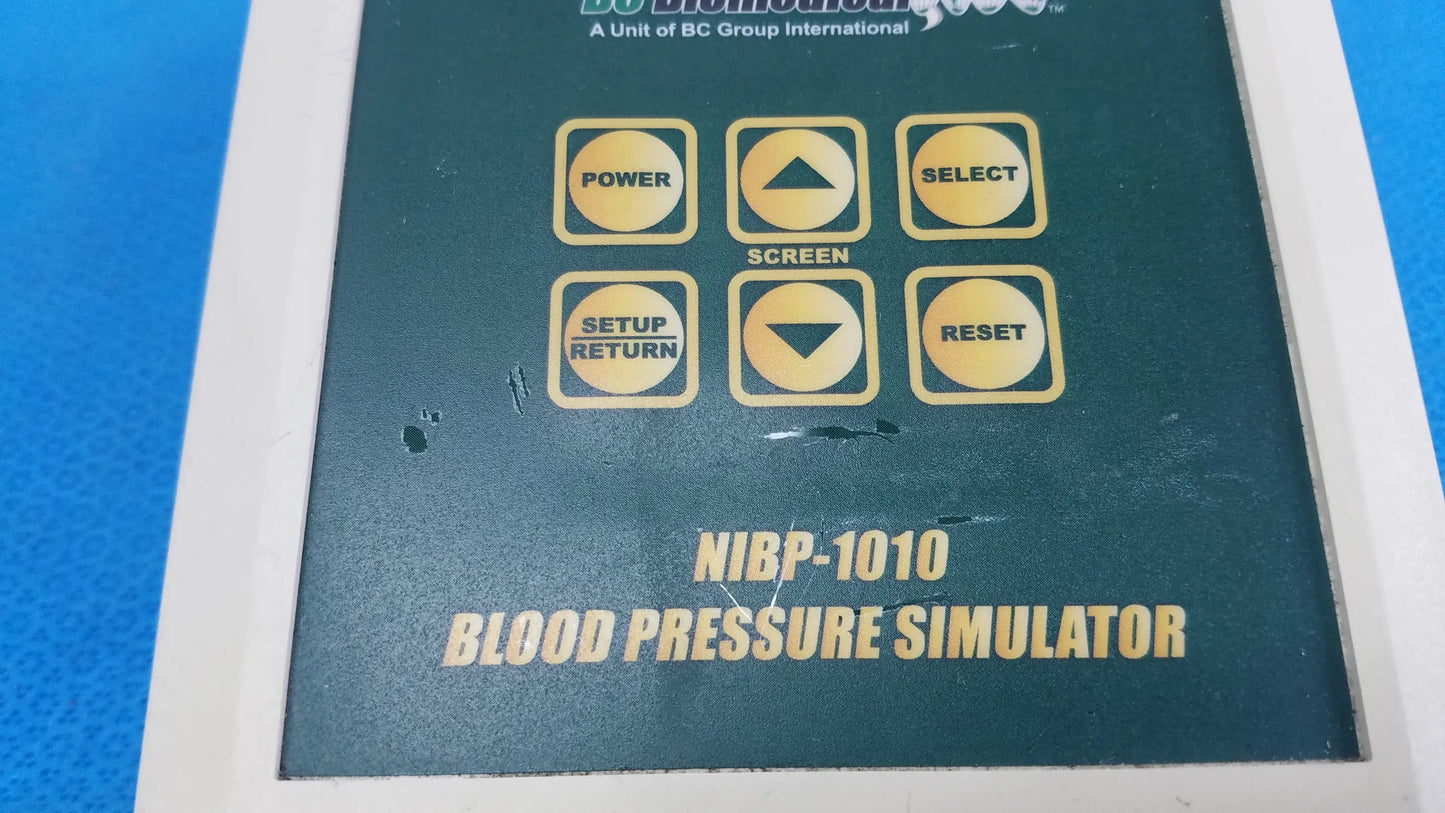 BC Biomedical NIBP-1010 Blood Pressure Simulator
