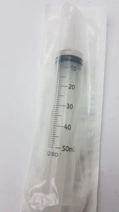 BD 50ml Cattheter Tip Syringe With Cover Cap STERILE - Catheter