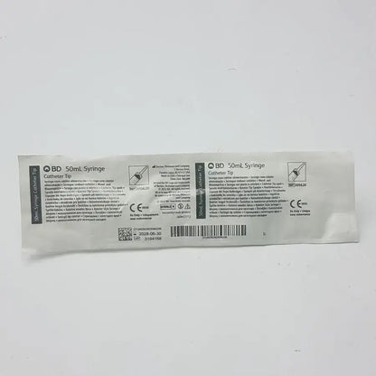 BD 50ml Cattheter Tip Syringe With Cover Cap STERILE - Catheter