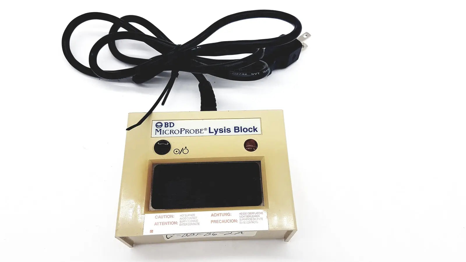 BD BECTON & DICKINSON MICROPROBE 108004-001 Lysis Block DLM2044X2 - Laboratory Instrument Part